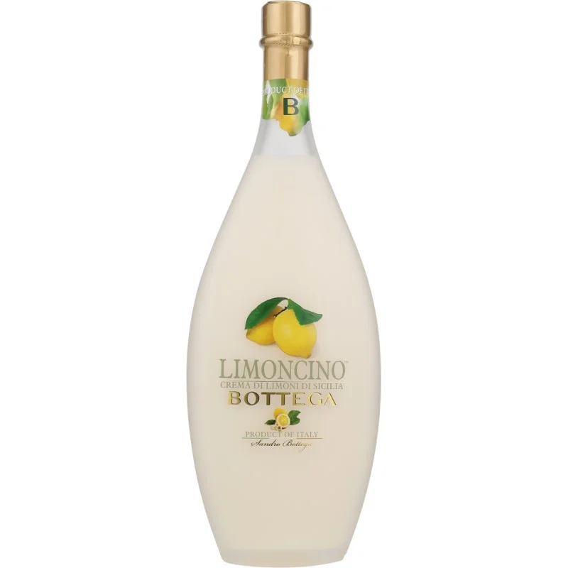 Bottega Crema di Limoncino Likör aus Italien 0,5 L 15% vol Bottega Crema di Limoncino Likör aus Italien 0,5 L 15% vol