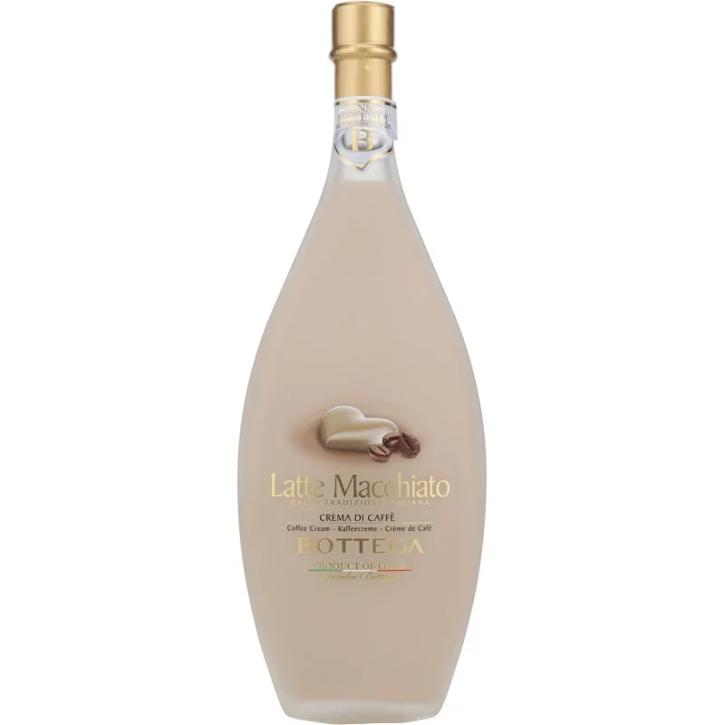 Bottega Latte Macchiato Italienischer Likör 0,5 L 15% vol Bottega Latte Macchiato Italienischer Likör 0,5 L 15% vol
