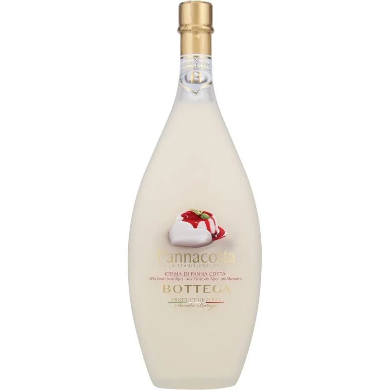 Bottega Pannacotta Liquore Italienischer Likör 0,5 L 15% vol Bottega Pannacotta Liquore Italienischer Likör 0,5 L 15% vol