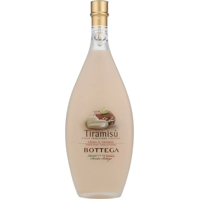 Bottega Tiramisu Liquore Italienischer Likör 0,5 L 17% vol Bottega Tiramisu Liquore Italienischer Likör 0,5 L 17% vol