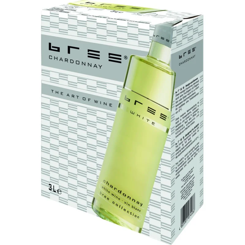 Bree Chardonnay Bag in Box halbtrocken 3 L 12% vol Bree Chardonnay Bag in Box halbtrocken 3 L 12% vol