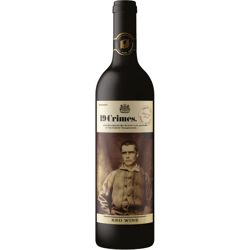 19 Crimes Red Blend 0,75 L 13% vol 19 Crimes Red Blend 0,75 L 13% vol