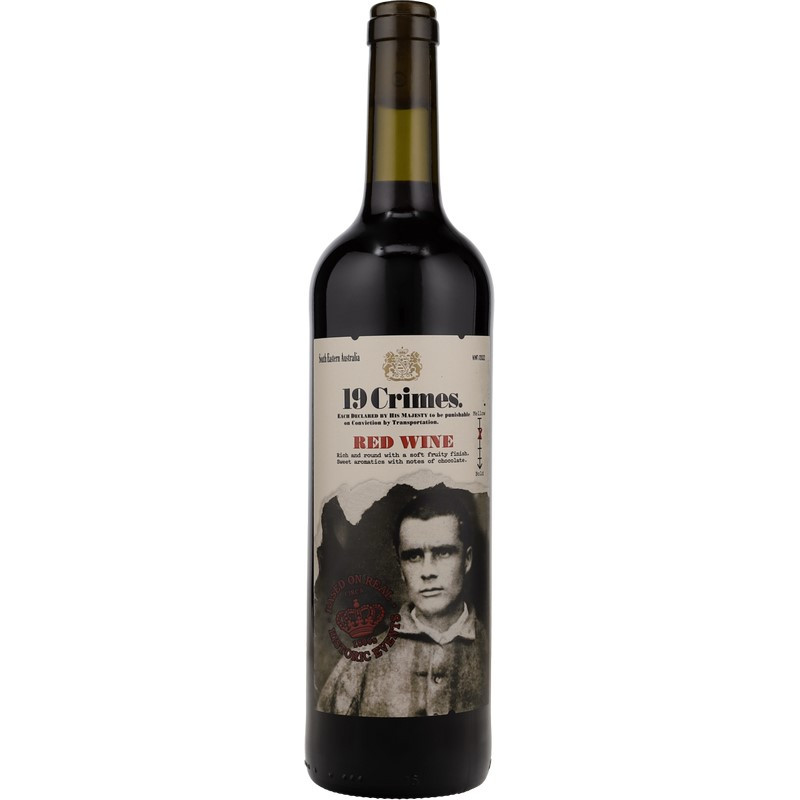 19 Crimes Red Blend 0,75 L 13% vol