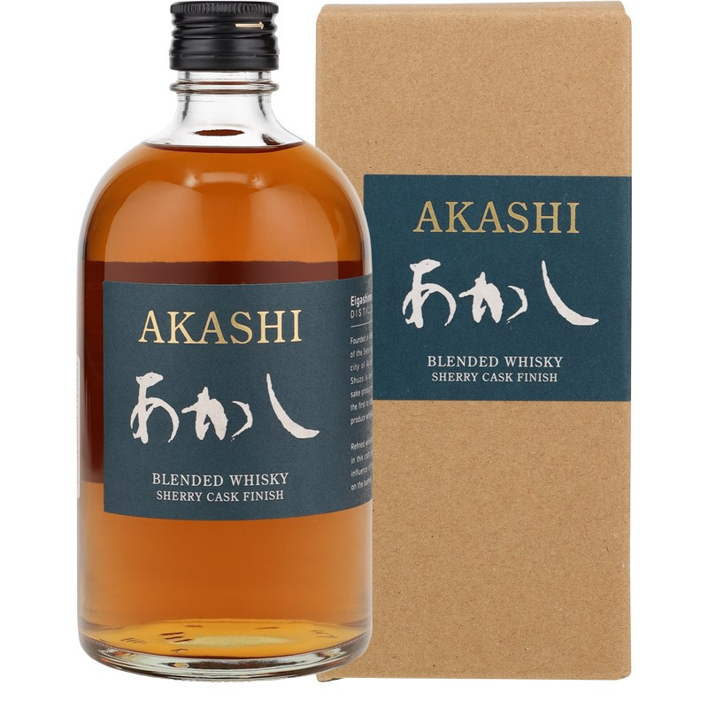 Akashi Blended Sherry Cask Finish Whisky 0,5 L 40% vol Akashi Blended Sherry Cask Finish Whisky 0,5 L 40% vol