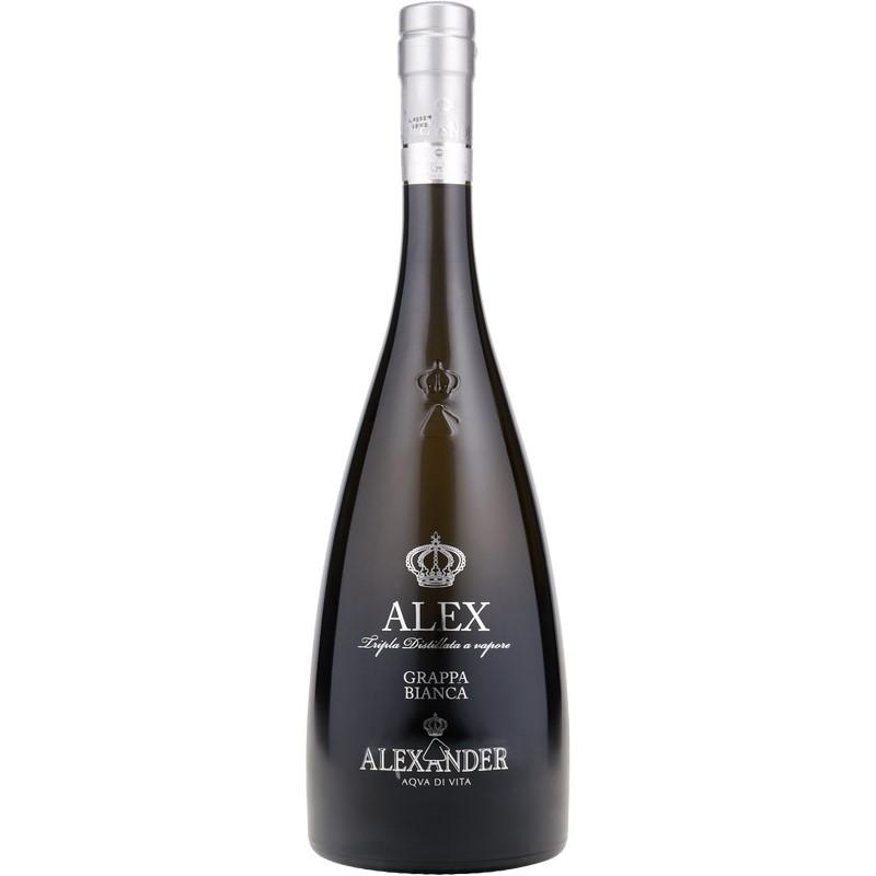 Bottega Alexander Grappa Bianca 0,7 L 38% vol Bottega Alexander Grappa Bianca 0,7 L 38% vol