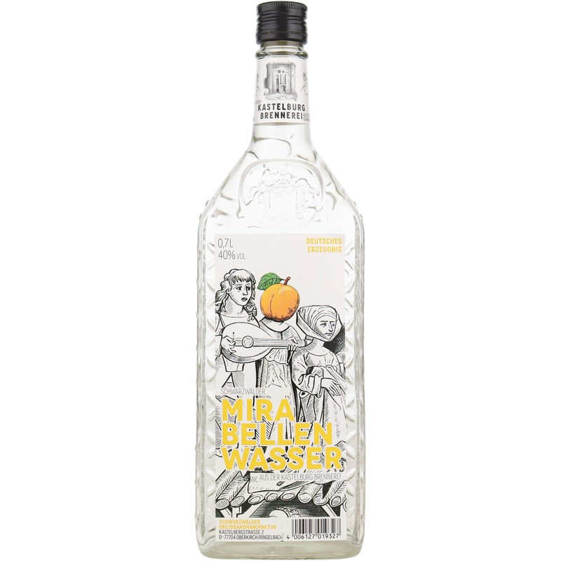 Kastelburg Mirabellenwasser 0,7 L 40% vol Kastelburg Mirabellenwasser 0,7 L 40% vol