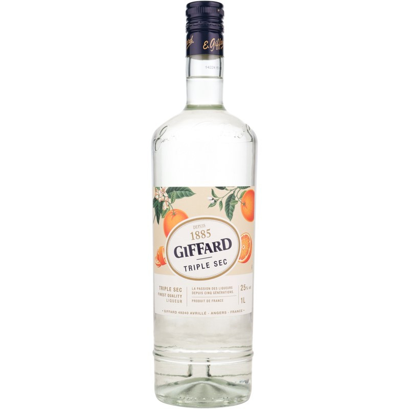 Giffard Triple Sec Likör 1 Liter 25% vol Giffard Triple Sec Likör 1 Liter 25% vol