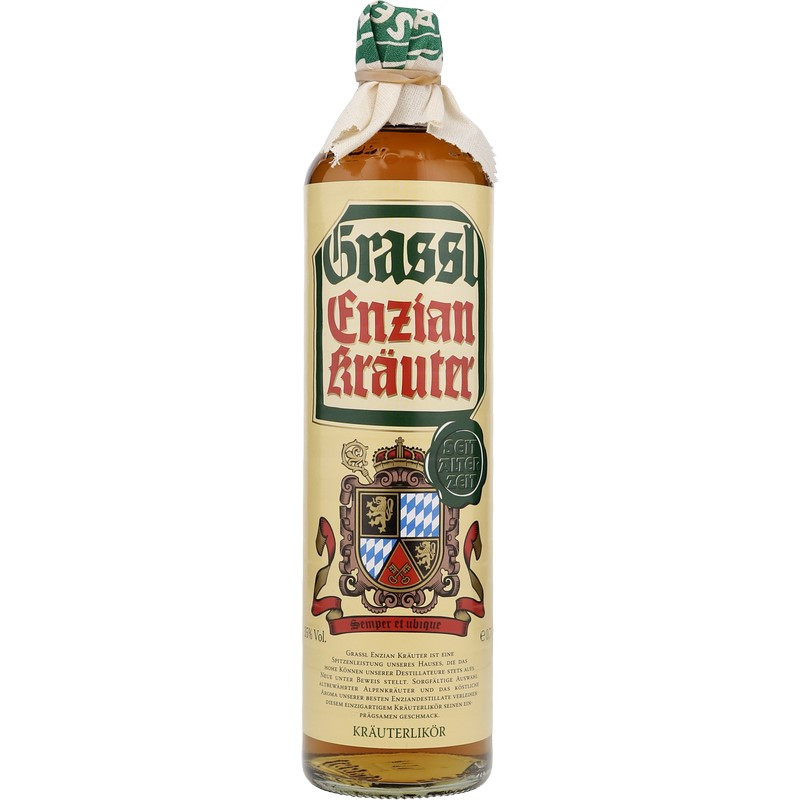 Grassl Enzian-Kräuter Likör 0,7 L 35% vol Grassl Enzian-Kräuter Likör 0,7 L 35% vol