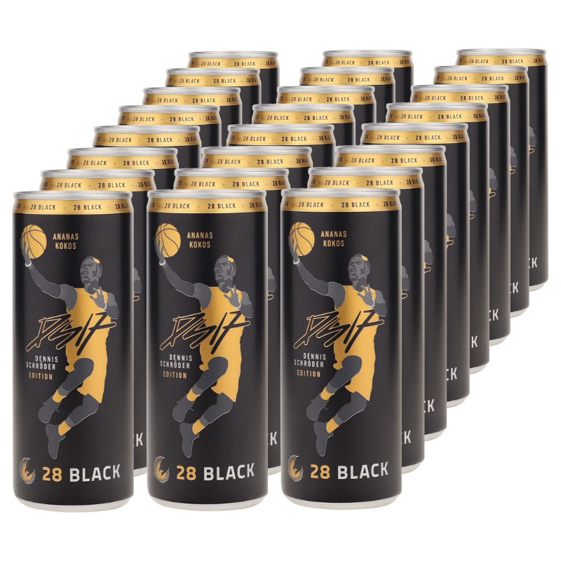 28 BLACK Ananas Kokos Dennis Schröder Edition Dose 24x 0,25 L