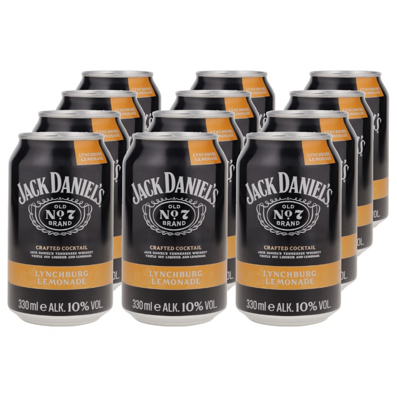 Jack Daniel's & Lynchburg Lemo Dose 12x 0,33 L 10% vol Jack Daniel's & Lynchburg Lemo Dose 12x 0,33 L 10% vol
