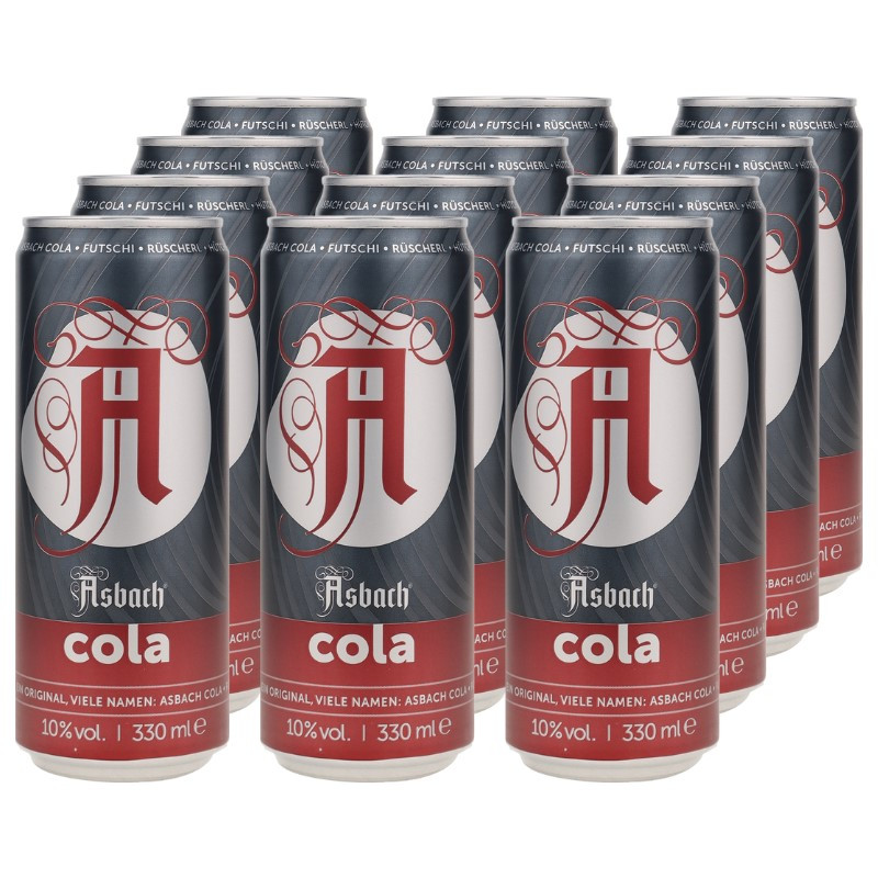 Asbach Cola Dose 12x 0,33 L 10% vol Asbach Cola Dose 12x 0,33 L 10% vol