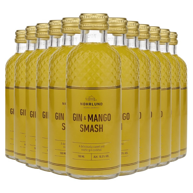 Nohrlund Gin & Mango Smash RTD 12x 0,18 L 10,3% vol