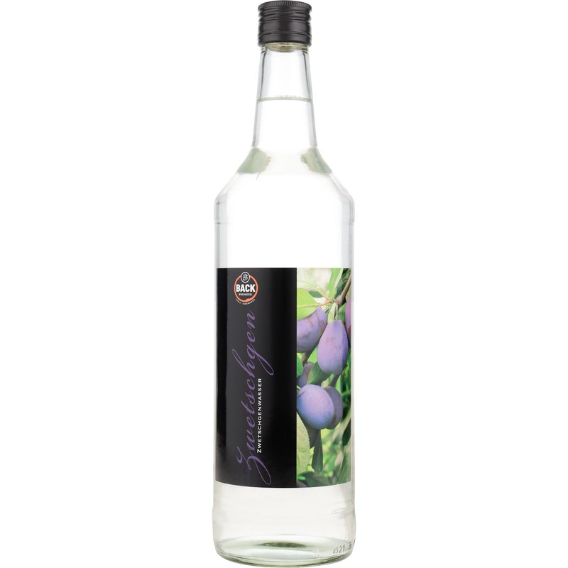 BACK Zwetschgenwasser 1 L 40% vol BACK Zwetschgenwasser 1 L 40% vol