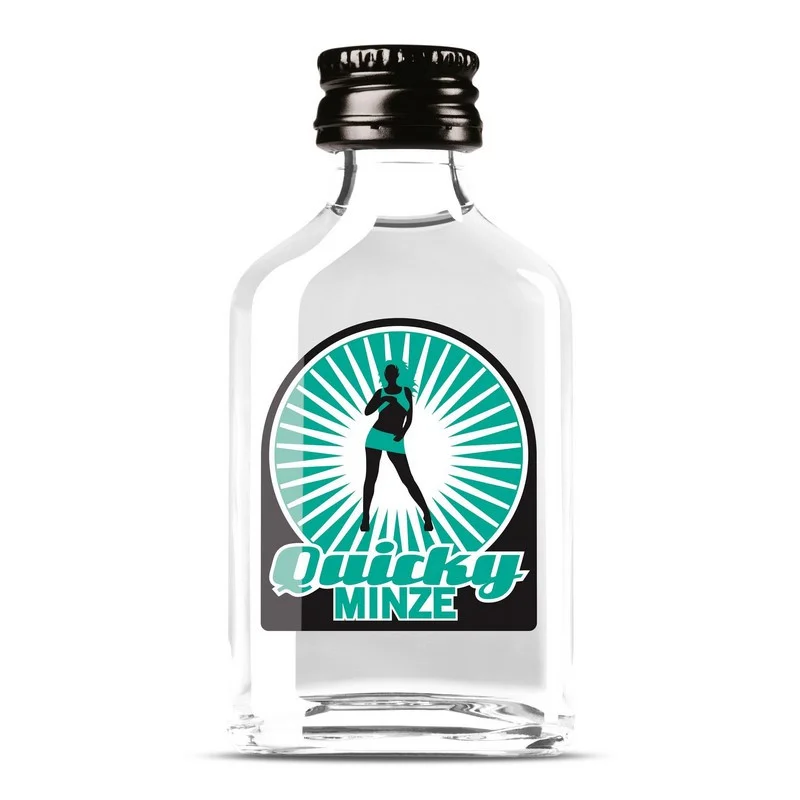 Quicky Minze Pefferminzlikör 0,02 L 18% vol Quicky Minze Pefferminzlikör 0,02 L 18% vol