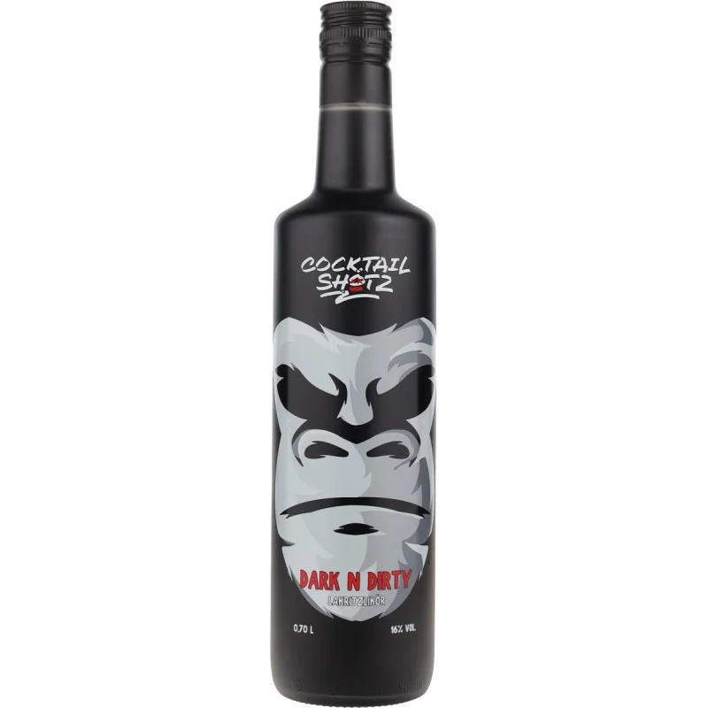 Bar Monkey's Dark n Dirty Likör 0,7 L 16% vol Bar Monkey's Dark n Dirty Likör 0,7 L 16% vol