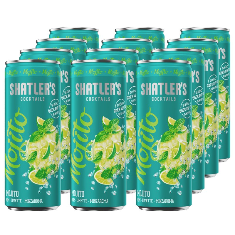 Shatler's Mojito Dose 12x 0,25 L 10,1% vol