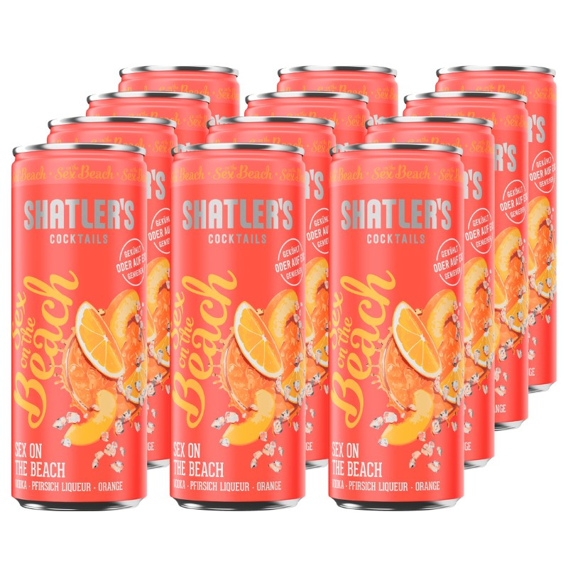 Shatler's Sex on the Beach Dose 12x 0,25 L 10,1% vol