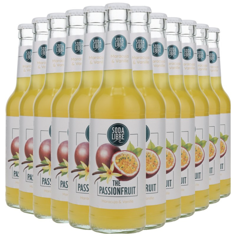 Soda Libre The Passionfruit 12x 0,33 L Soda Libre The Passionfruit 12x 0,33 L