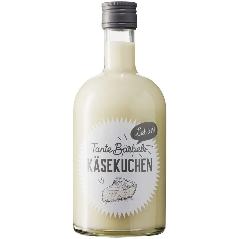 Tante Bärbels Käsekuchen Likör 0,5 L 17% vol Tante Bärbels Käsekuchen Likör 0,5 L 17% vol