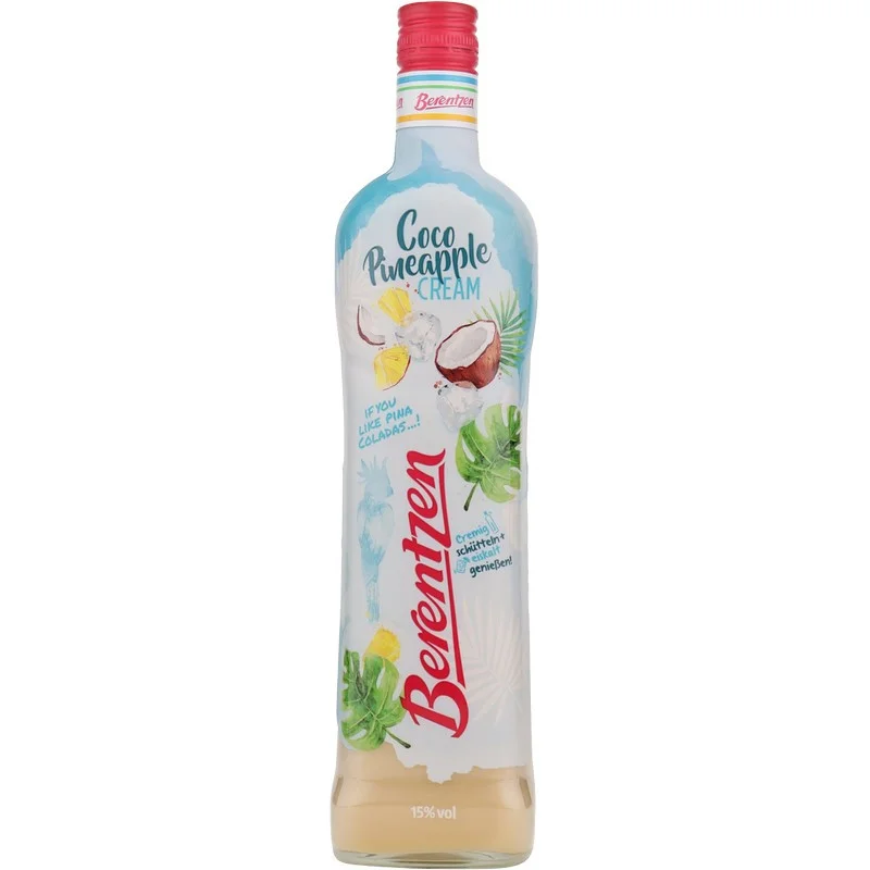 Berentzen Coco Pineapple Cream 0,7 L 15% vol Berentzen Coco Pineapple Cream 0,7 L 15% vol