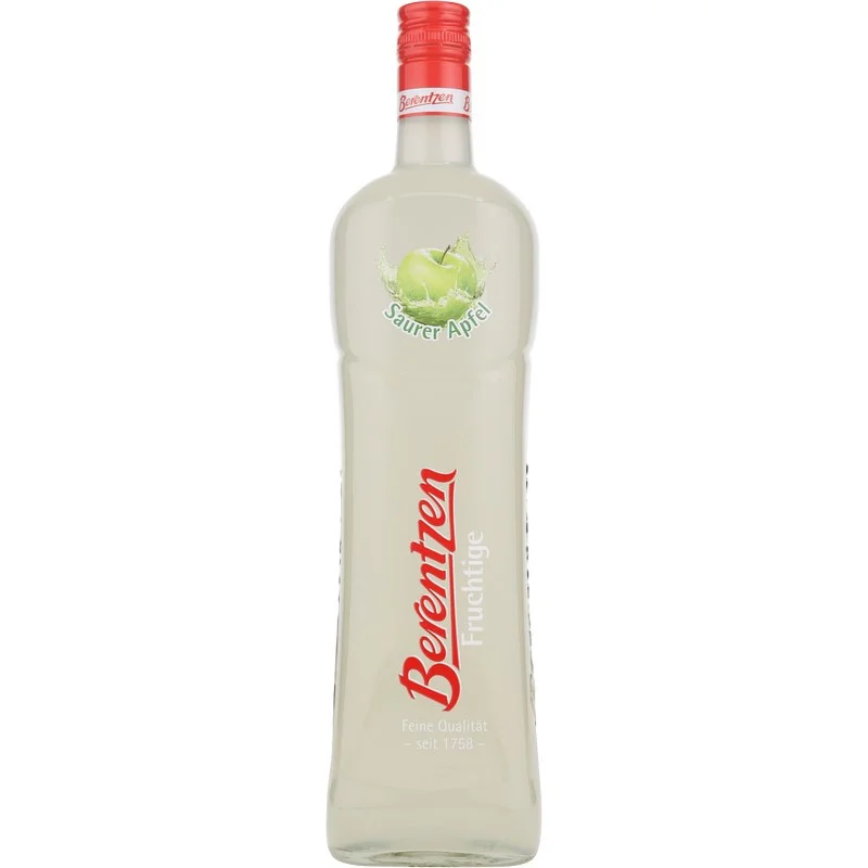 Berentzen Saurer Apfel Likör 1 L 16% vol Berentzen Saurer Apfel Likör 1 L 16% vol