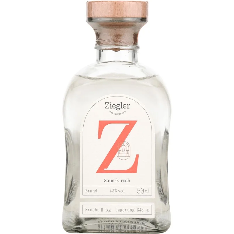 Ziegler Sauerkirsch Brand 0,5 L 43% vol Ziegler Sauerkirsch Brand 0,5 L 43% vol