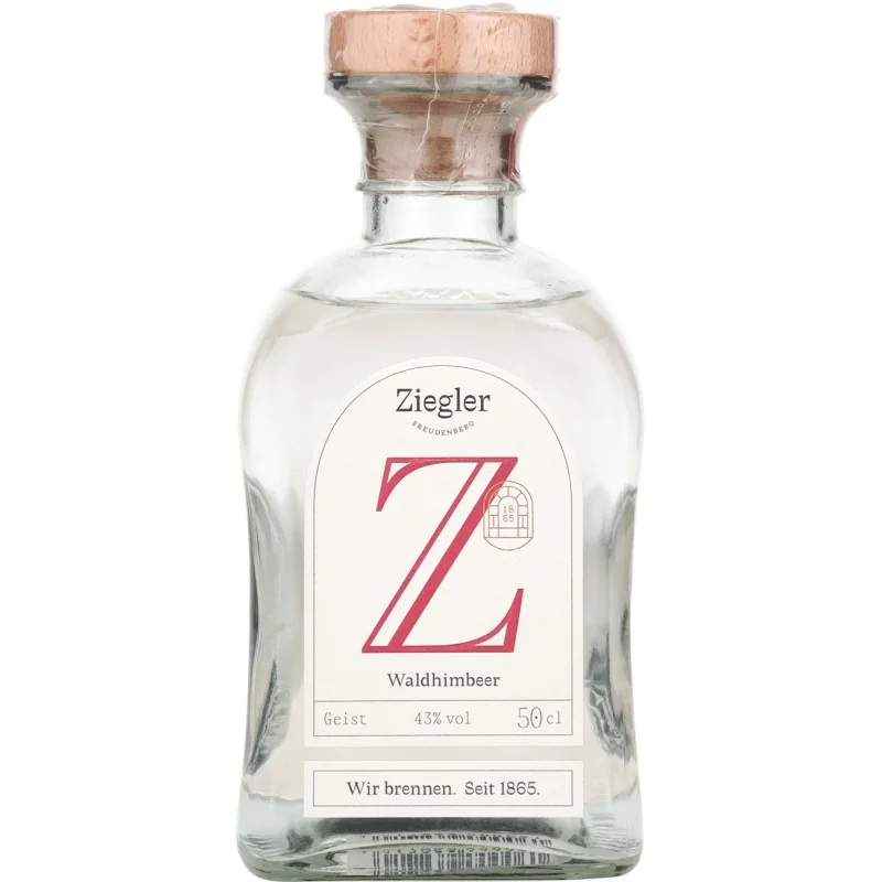 Ziegler Waldhimbeer Geist 0,5 L 43% vol Ziegler Waldhimbeer Geist 0,5 L 43% vol