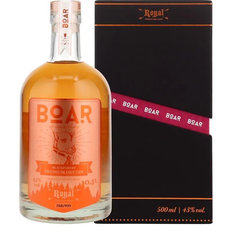 Boar Gin Royal Rubin 0,5 L 43% vol