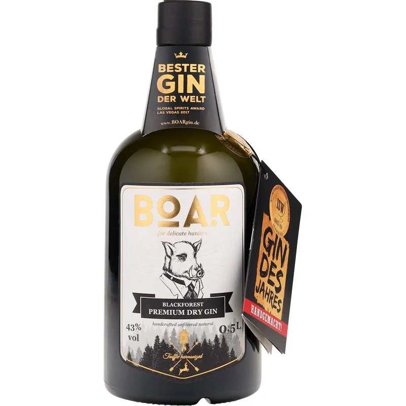 Boar Premium Dry Gin 0,5 L 43% vol Boar Premium Dry Gin 0,5 L 43% vol