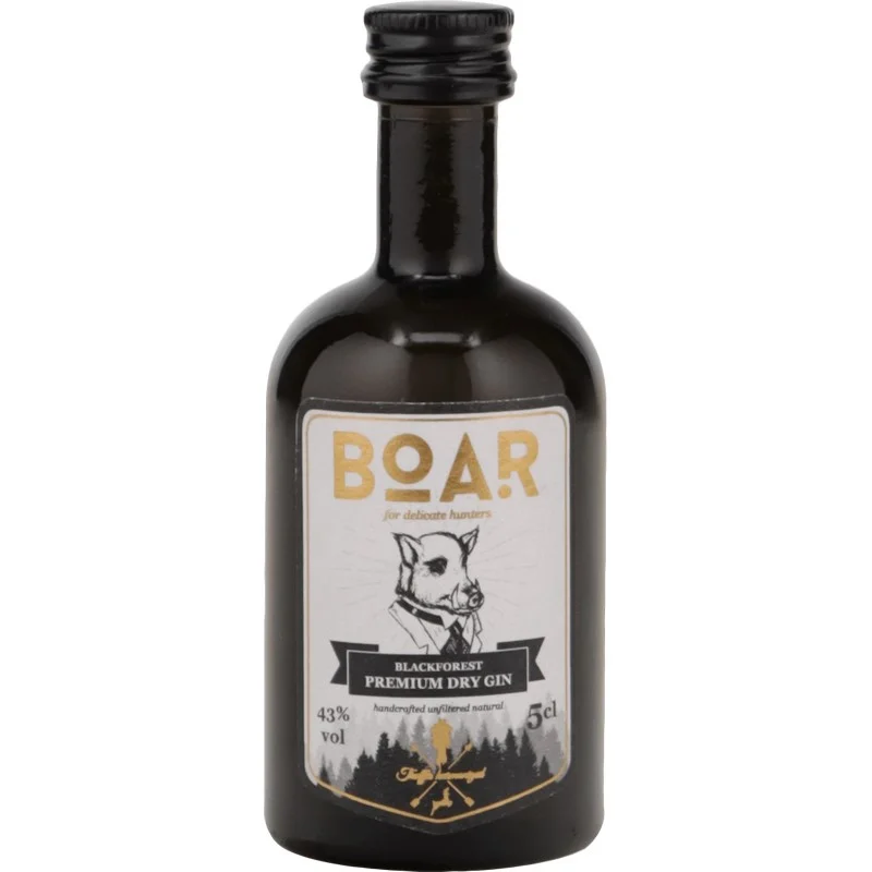 Boar Premium Dry Gin Miniatur 0,05 L 43% vol Boar Premium Dry Gin Miniatur 0,05 L 43% vol