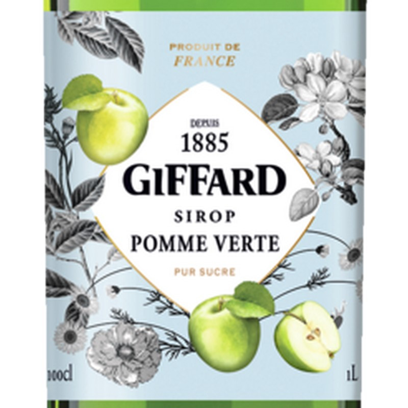 Giffard Sirup Grüner Apfel 1 L Giffard Sirup Grüner Apfel 1 L