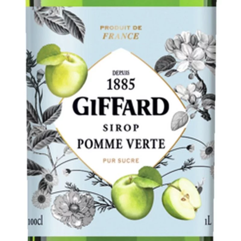 Giffard Sirup Grüner Apfel 1 L