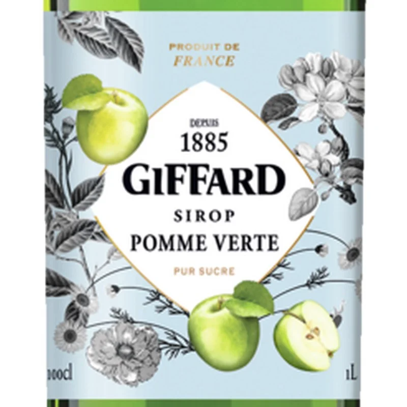 Giffard Sirup Grüner Apfel 1 L Giffard Sirup Grüner Apfel 1 L