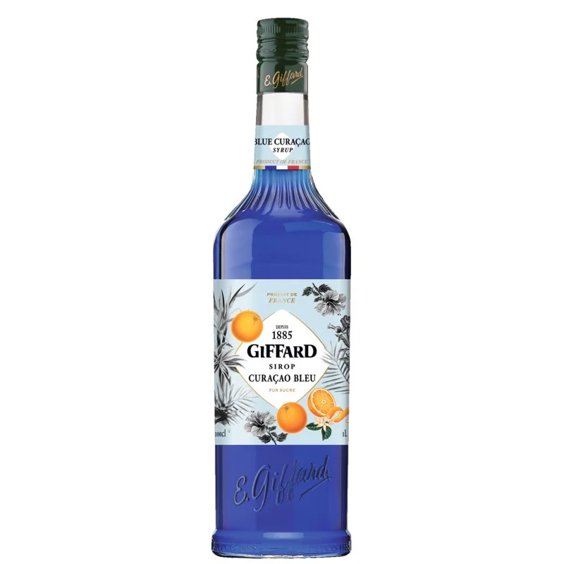 Giffard Sirup Blue Curacao 1 L Giffard Sirup Blue Curacao 1 L