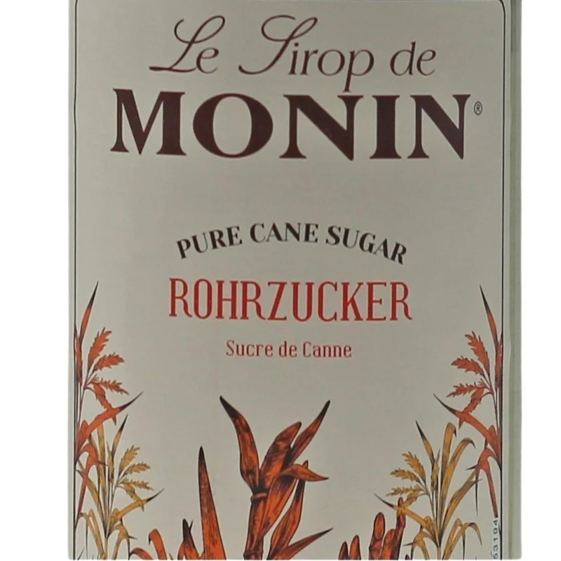 Monin Sirup Rohrzucker 1 Liter