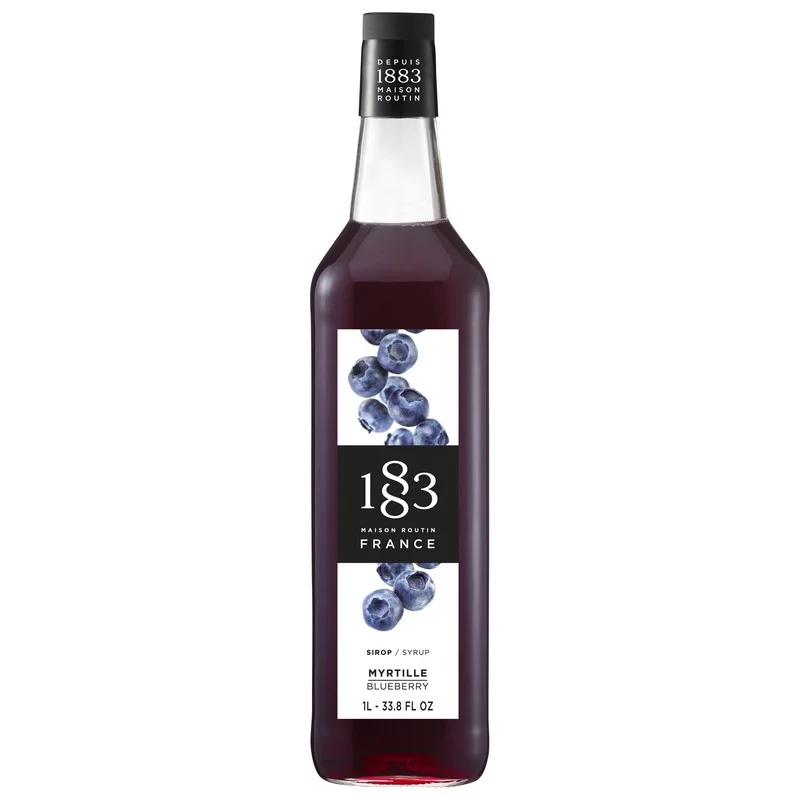 Maison Routin 1883 Sirup Blaubeere Heidelbeere 1 Liter Maison Routin 1883 Sirup Blaubeere Heidelbeere 1 Liter
