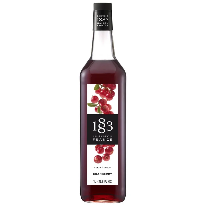Maison Routin 1883 Sirup Cranberry 1 Liter Maison Routin 1883 Sirup Cranberry 1 Liter