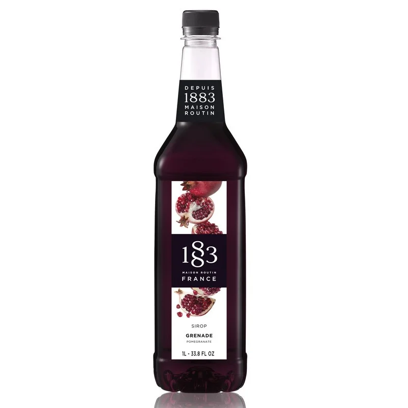 Maison Routin 1883 Sirup Granatapfel PET-Flasche 1 L Maison Routin 1883 Sirup Granatapfel PET-Flasche 1 L
