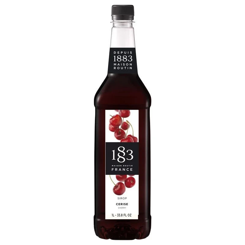 Maison Routin 1883 Sirup Kirsche PET-Flasche 1 L Maison Routin 1883 Sirup Kirsche PET-Flasche 1 L