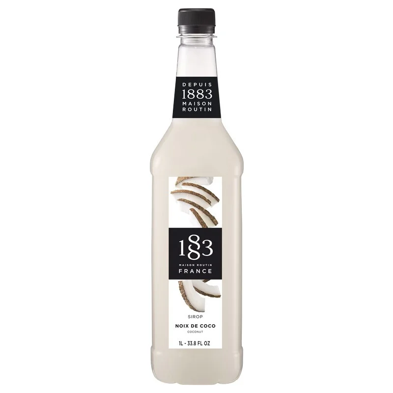 Maison Routin 1883 Sirup Kokosnuss PET-Flasche 1 L Maison Routin 1883 Sirup Kokosnuss PET-Flasche 1 L