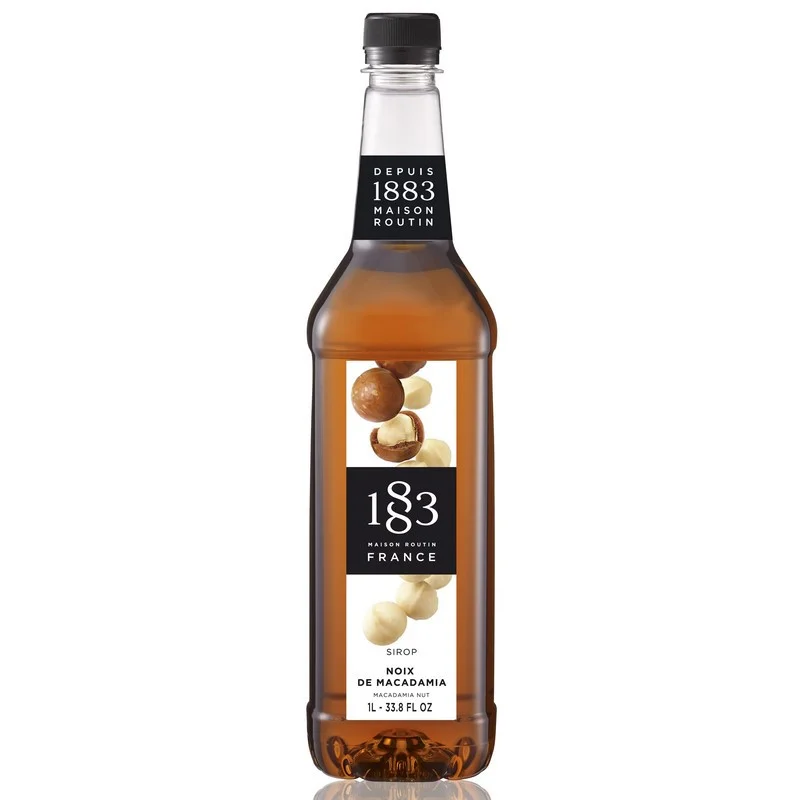 Maison Routin 1883 Sirup Macadamia Nuss PET-Flasche 1 L Maison Routin 1883 Sirup Macadamia Nuss PET-Flasche 1 L