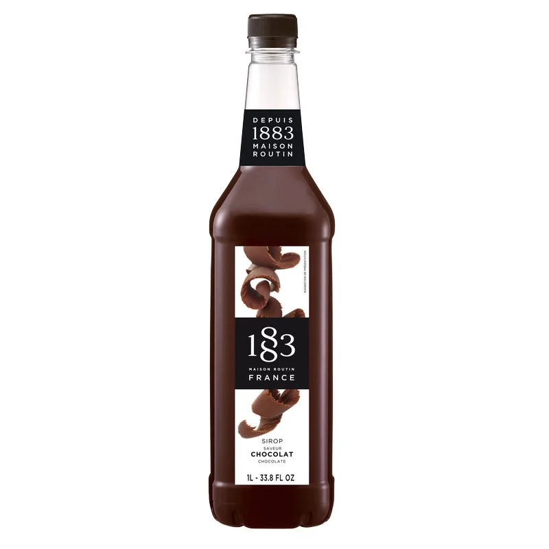 Maison Routin 1883 Sirup Schokolade PET-Flasche 1 L Maison Routin 1883 Sirup Schokolade PET-Flasche 1 L