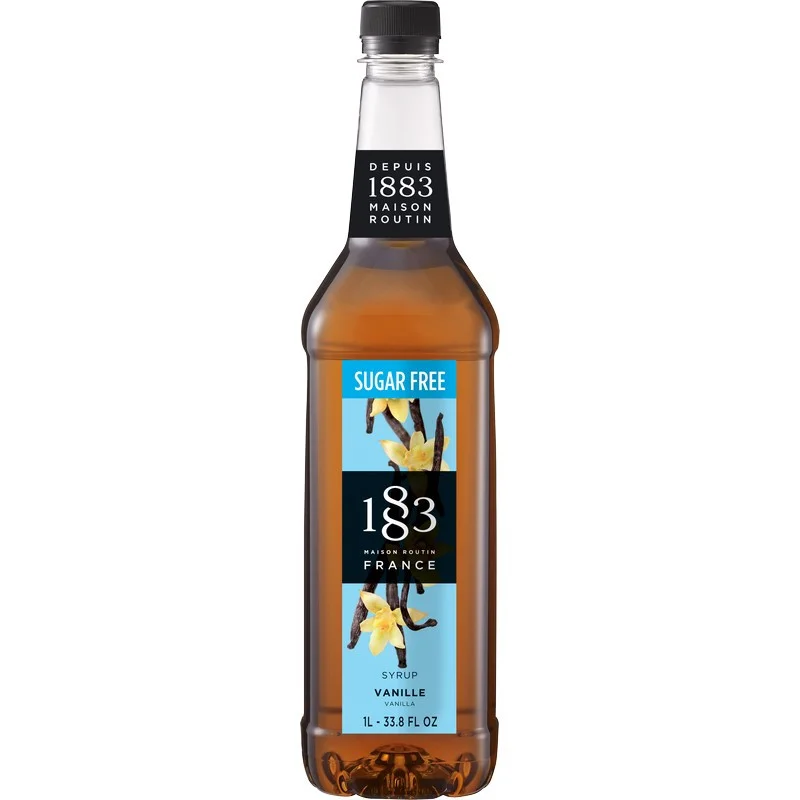Maison Routin 1883 Sirup Vanille zuckerfrei PET-Flasche 1 L Maison Routin 1883 Sirup Vanille zuckerfrei PET-Flasche 1 L