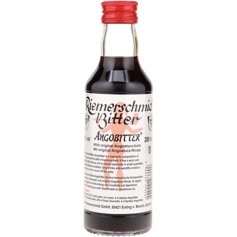 Angostura Bitter Riemerschmid - Hemmeter,vegan 0,2 L 48% vol Angostura Bitter Riemerschmid - Hemmeter,vegan 0,2 L 48% vol