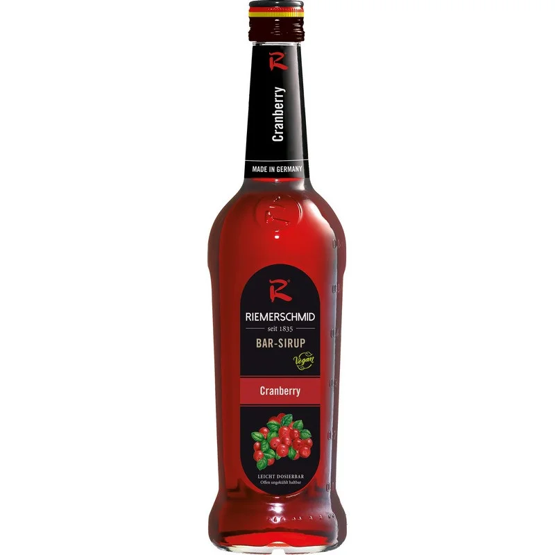Riemerschmid Cranberry Barsirup 0,7 L Riemerschmid Cranberry Barsirup 0,7 L