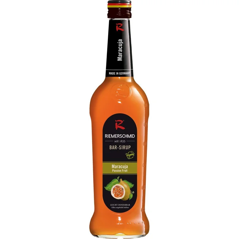 Riemerschmid Maracuja Barsirup 0,7 L Riemerschmid Maracuja Barsirup 0,7 L