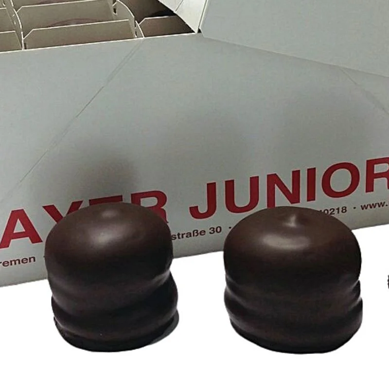 Mayer Junior Schokoküsse doppelt mit Schokolade überzogen 50er Karton Mayer Junior Schokoküsse doppelt mit Schokolade überzogen 50er Karton