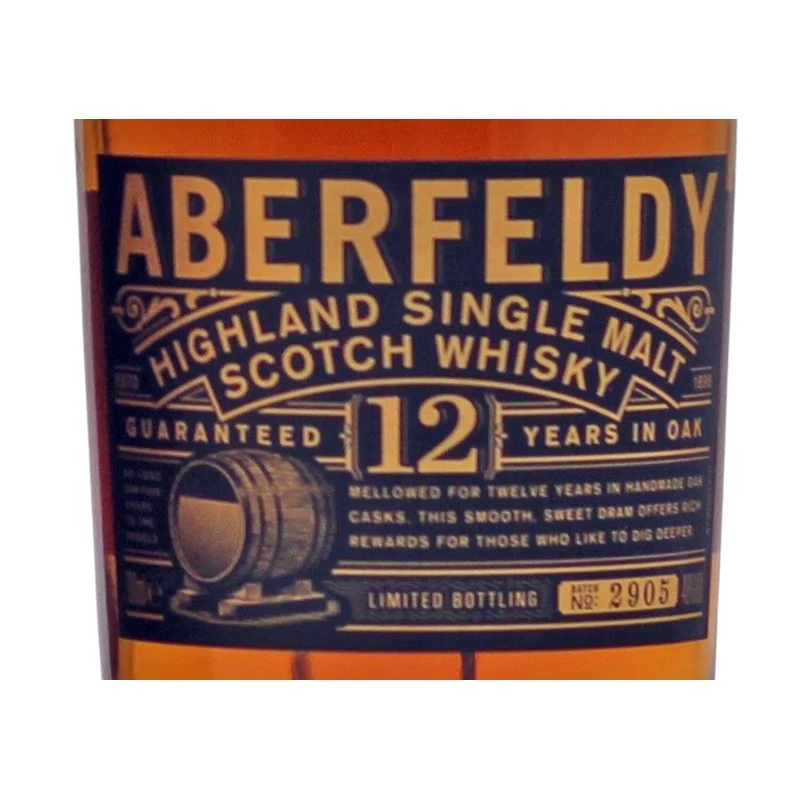 Aberfeldy 12 Jahre Highland Single Malt 0,7 L 40% vol