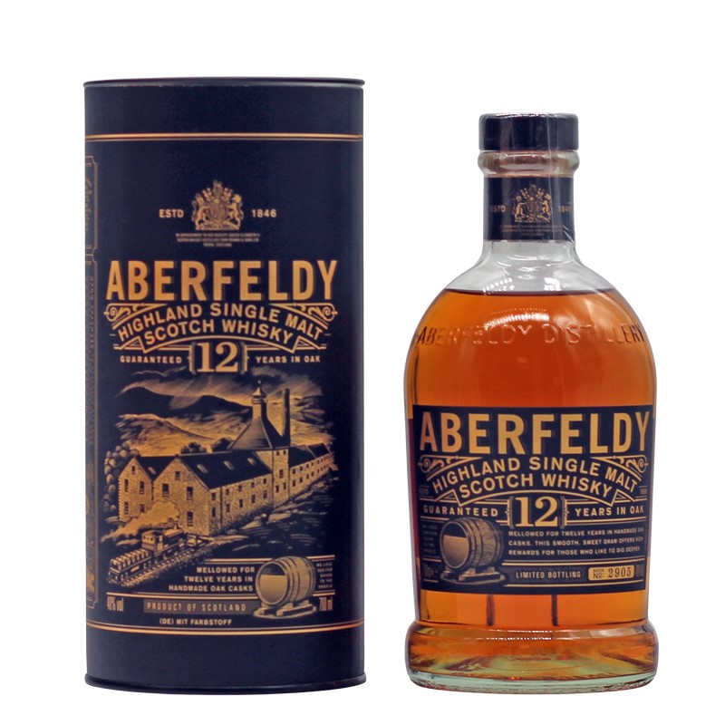 Aberfeldy 12 Jahre Highland Single Malt 0,7 L 40% vol Aberfeldy 12 Jahre Highland Single Malt 0,7 L 40% vol