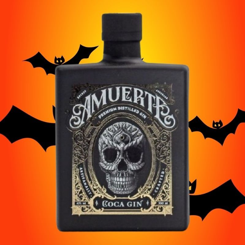 Amuerte Coca Leaf Gin Black Edition 0,7 L 43% vol Amuerte Coca Leaf Gin Black Edition 0,7 L 43% vol